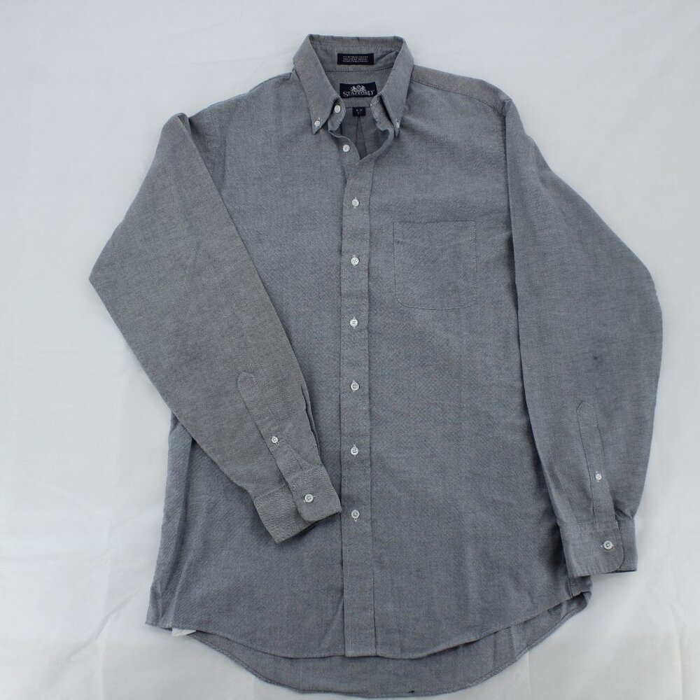 Stafford Oxford Shirt – Heather‎ Gray – Classic Fit / Button-Down
